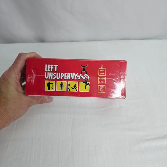 Left Unsupervised Family  Kids Card Game Edition Games Night New Sealed Age 10+ - Picture 10 of 10